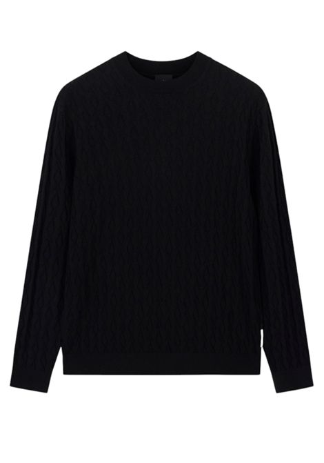 WAVE-PATTERNED PULLOVER ARMANI EXCHANGE | sweaters | XM000878 AF11982UC001